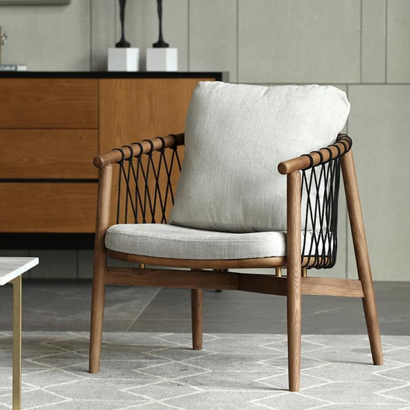 Hans Wegner Style AN81 Armchair, Dark Oak- | Get A Free Side Table Today