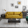 Hanoi Two Seater Sofa, Velvet- | Get A Free Side Table Today