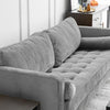 Hanoi Two Seater Sofa, Velvet- | Get A Free Side Table Today