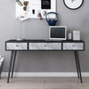 Hud Office Desk, Grey- | Get A Free Side Table Today