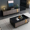 IS82 Large Sideboard, Grey & Gold- | Get A Free Side Table Today