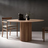 Ivar Round Dining Table, Oak- | Get A Free Side Table Today