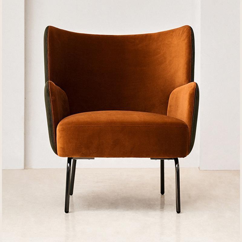 Jovanny Armchair, Velvet- | Get A Free Side Table Today