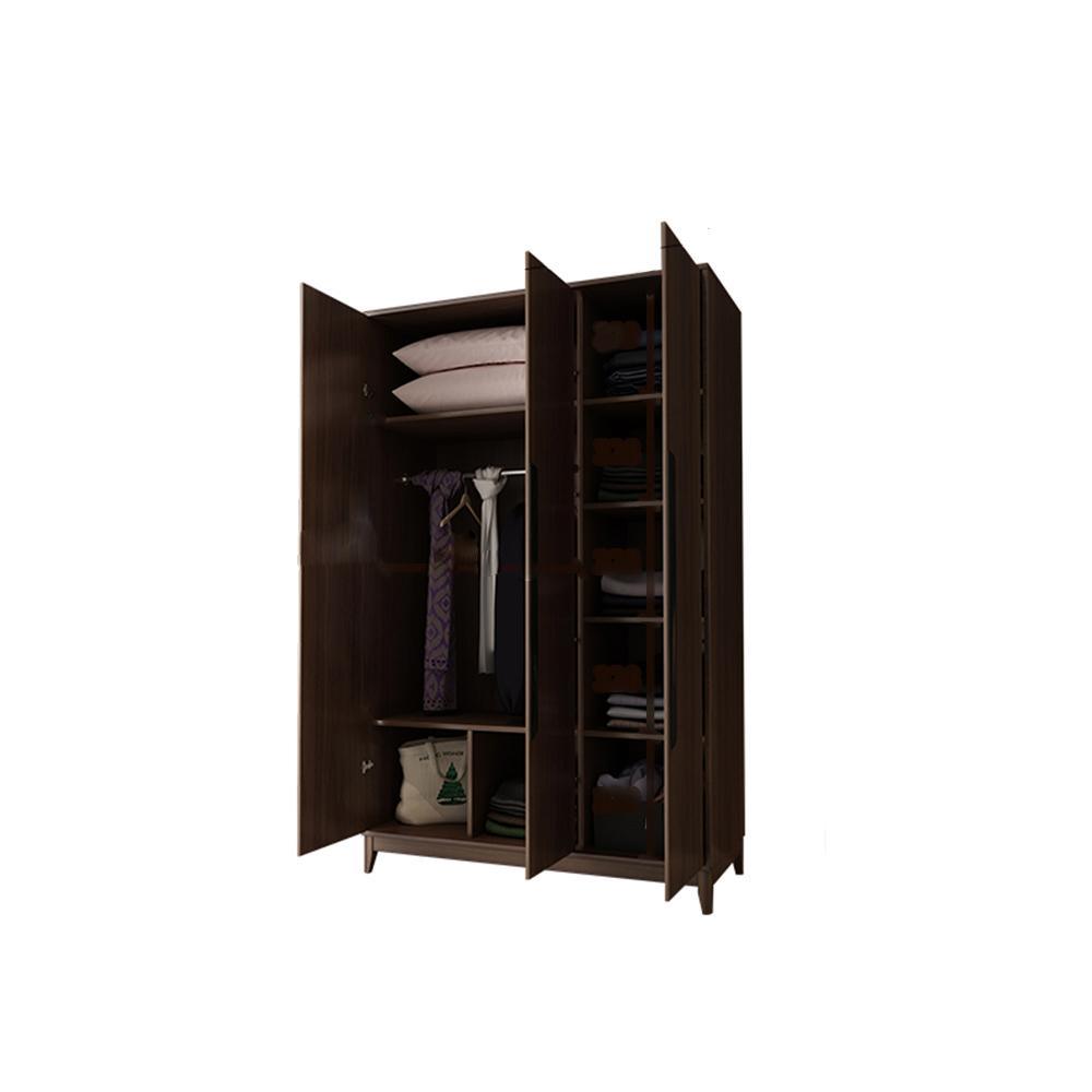 KA9325 Wardrobe, Rosewood, Different Size Available- | Get A Free Side Table Today