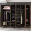 KA9325 Wardrobe, Rosewood, Different Size Available- | Get A Free Side Table Today