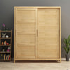 KA9347 Wardrobe, Different Wood Available- | Get A Free Side Table Today