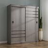 KA9369 Wardrobe, Different Sizes Available- | Get A Free Side Table Today