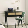 Lambeth Office Desk, Oak- | Get A Free Side Table Today