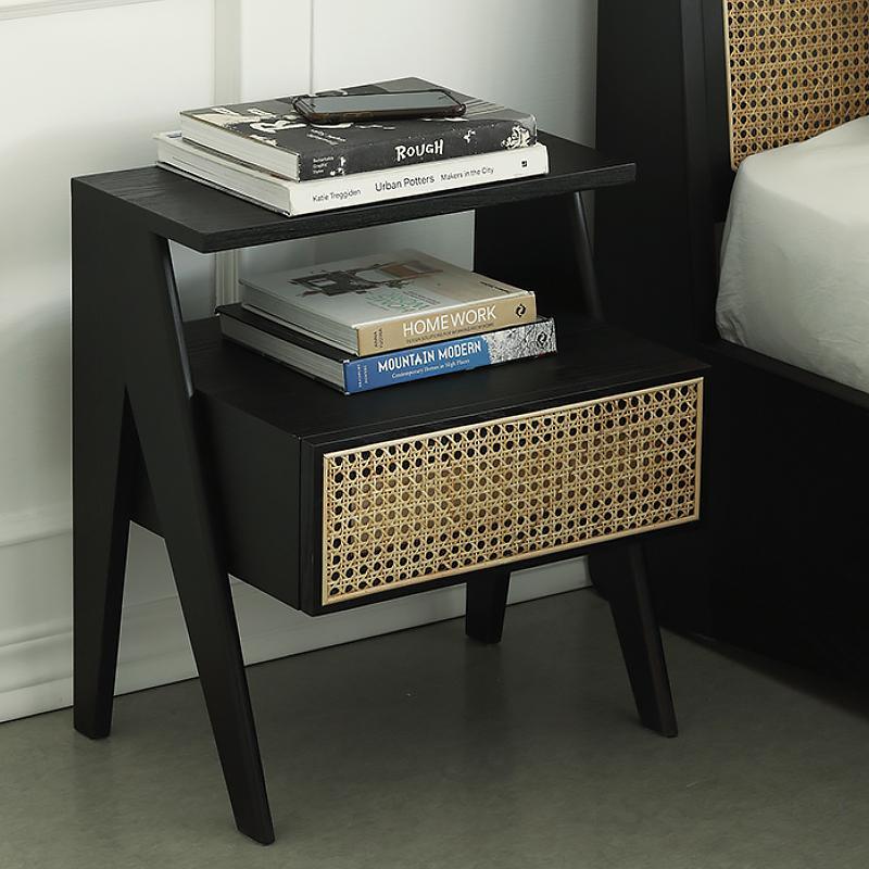 Lambeth Bedside Table, Oak- | Get A Free Side Table Today