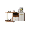 Lucey Foldable Sideboard, Oak- | Get A Free Side Table Today