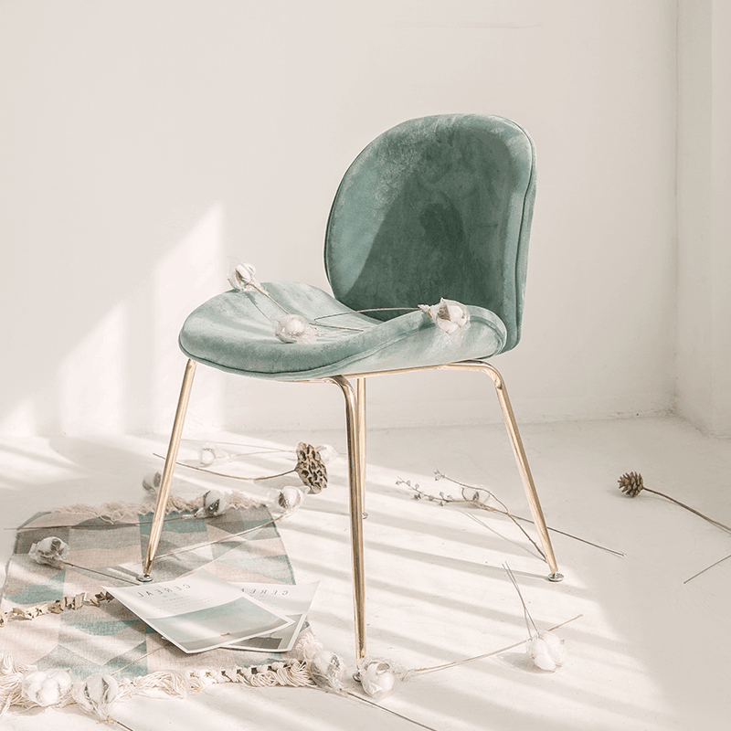 Lule Dining Chair, Velvet- | Get A Free Side Table Today