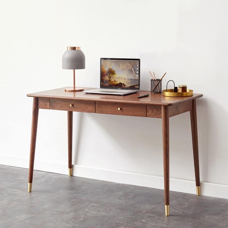 Mare Office Desk, Rosewood- | Get A Free Side Table Today