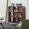 Maze Shelving Unit, Bookcase, Rosewood- | Get A Free Side Table Today