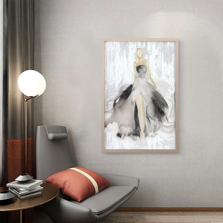 Model Framed Wall Art Print 40*60cm- | Get A Free Side Table Today