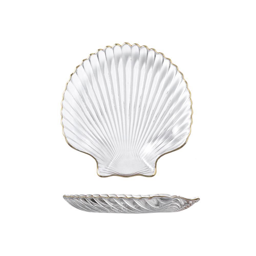 Ocean: A Set Of Four Plates, Glassware- | Get A Free Side Table Today