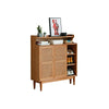 Pavia Shoe Storage, Rattan & Oak- | Get A Free Side Table Today