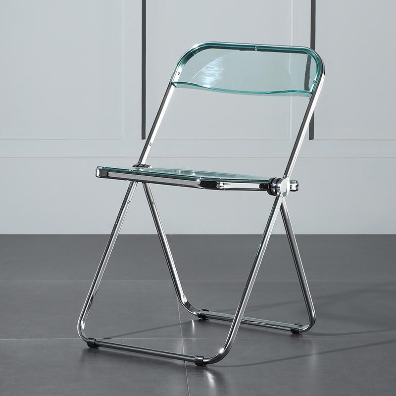 Philippe Starck Style Acrylic Folding Chair II- | Get A Free Side Table Today