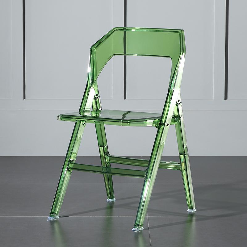 Philippe Starck Style Acrylic Folding Chair- | Get A Free Side Table Today