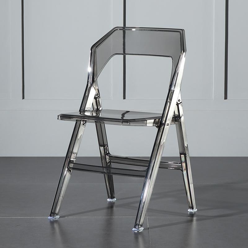 Philippe Starck Style Acrylic Folding Chair- | Get A Free Side Table Today