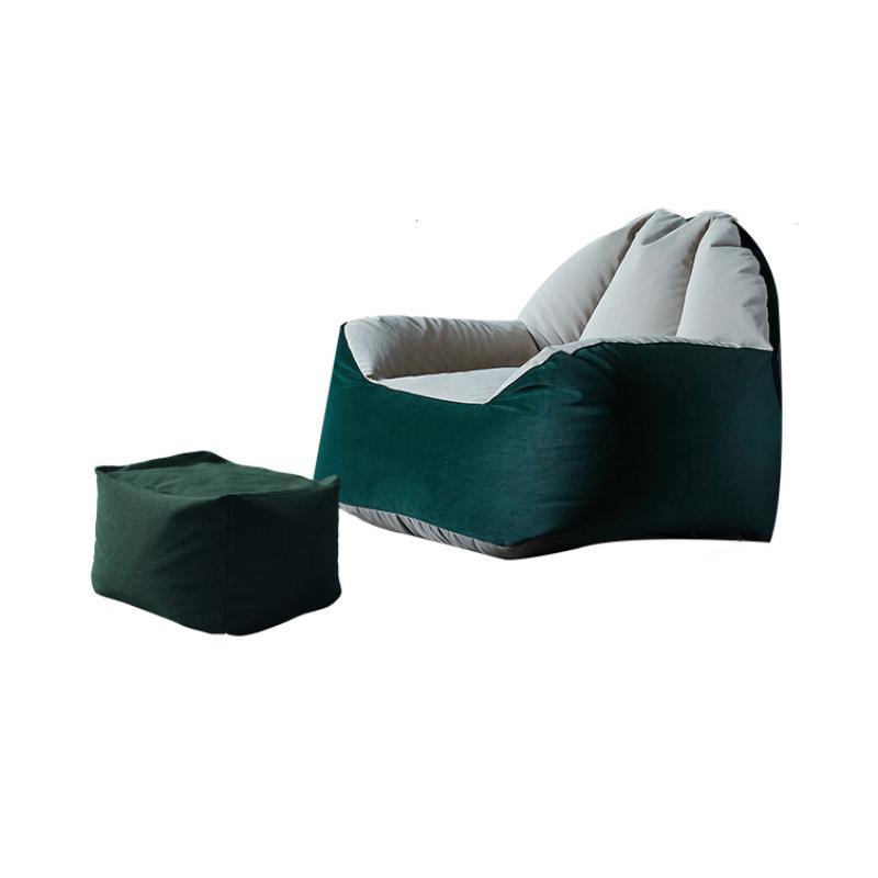 Pryia Beanbag And Footstool- | Get A Free Side Table Today