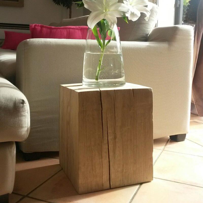 R56 Square Side Table, Oak- | Get A Free Side Table Today