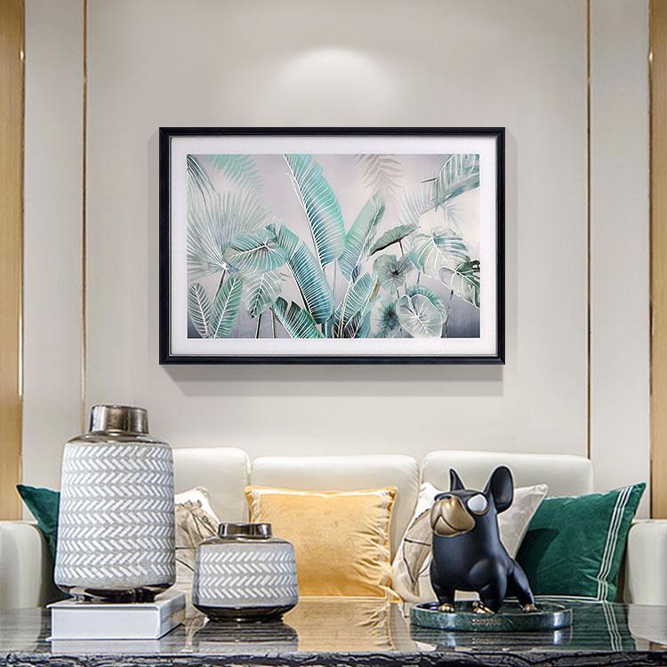 Rainforest Framed Wall Art Print 69*89cm- | Get A Free Side Table Today