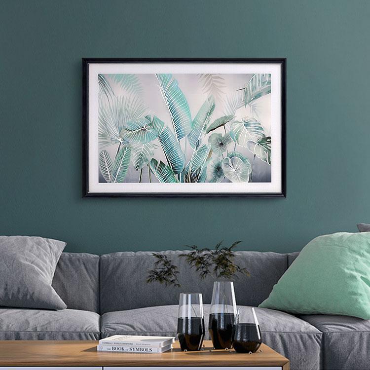 Rainforest Framed Wall Art Print 69*89cm- | Get A Free Side Table Today