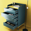 Raven Chests Of Drawers, Blue- | Get A Free Side Table Today