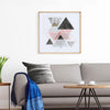 Rhythm Framed Wall Art Print 70*70cm- | Get A Free Side Table Today