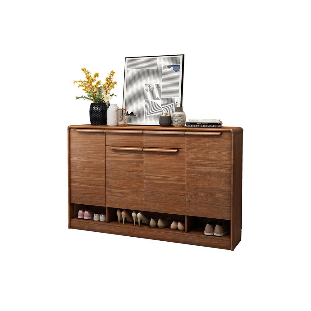 S124 Shoe Storage, Rosewood- | Get A Free Side Table Today