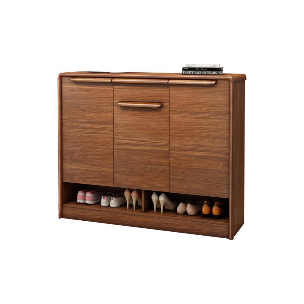 S124 Shoe Storage, Rosewood- | Get A Free Side Table Today