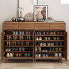 Dale Shoe Storage, Shoe Cabinet, Rosewood- | Get A Free Side Table Today