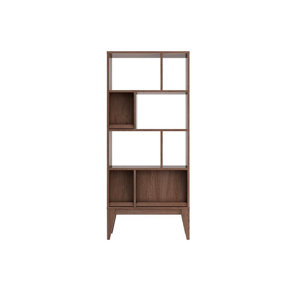 Salem Shelving Unit, Bookcase, Ash- | Get A Free Side Table Today