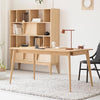 Salem Shelving Unit, Bookcase, Ash- | Get A Free Side Table Today