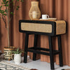 Saul Rattan Side Table, Bedside Table- | Get A Free Side Table Today