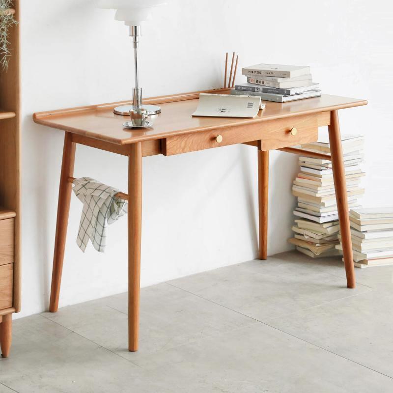 Sierra Office Desk, Ash- | Get A Free Side Table Today