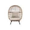 Simera Rattan Garden Ball Chair with Stand, Indoor/ Outdoor Furniture- | Get A Free Side Table Today