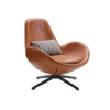 Snail Armchair, Brown Leather-Weilai Concept