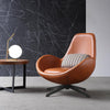 Snail Armchair, Brown Leather-Weilai Concept