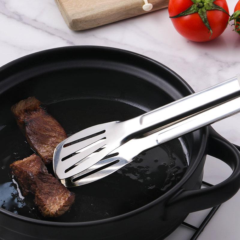 Stainless Steel Silicone Tongs- | Get A Free Side Table Today