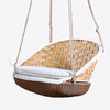 SU121 Swing Hanging Hammock, Outdoor Furniture, Brown Rattan- | Get A Free Side Table Today