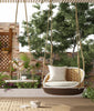 SU121 Swing Hanging Hammock, Outdoor Furniture, Brown Rattan- | Get A Free Side Table Today