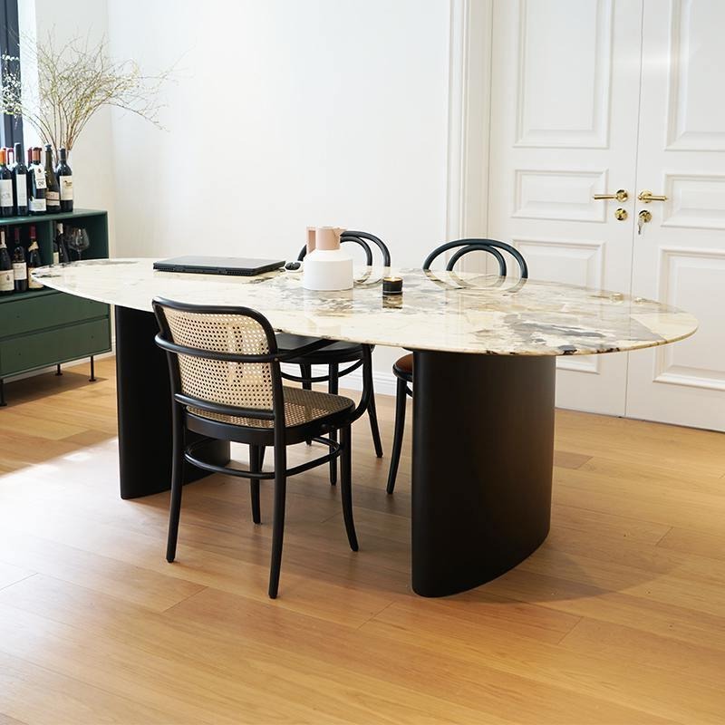 Tambo Dining Table, Marble- | Get A Free Side Table Today