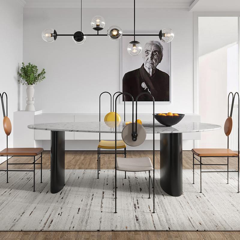 Tambo Dining Table, Marble- | Get A Free Side Table Today