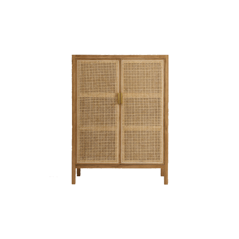 Tandy T3 Rattan Cabinet, Hallway Storage, Shoe Storage- | Get A Free Side Table Today