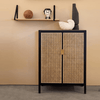 Tandy T3 Rattan Cabinet, Hallway Storage, Shoe Storage- | Get A Free Side Table Today