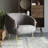 Tarr Armchair, Velvet- | Get A Free Side Table Today