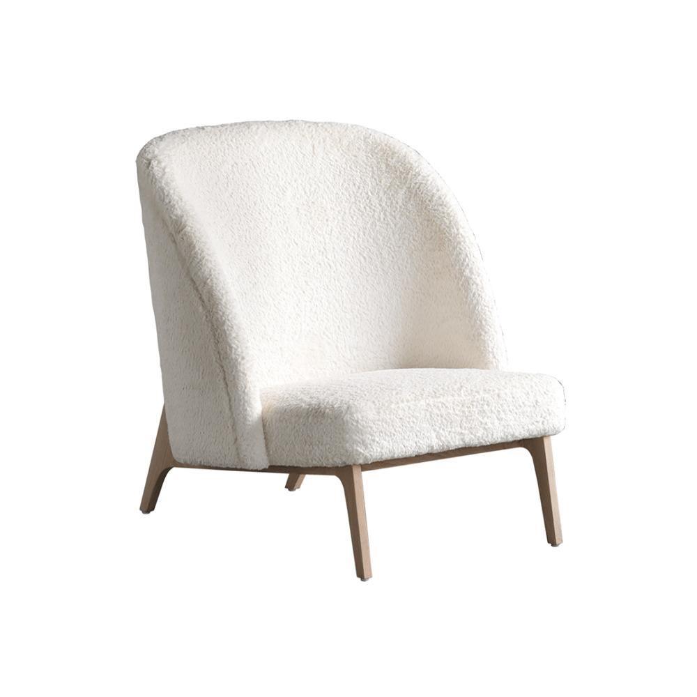 Teddy Armchair, White- | Get A Free Side Table Today