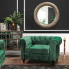 The Chesterfield Armchair, Velvet- | Get A Free Side Table Today