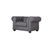The Dorchester Three Seater Sofa, Real Leather- | Get A Free Side Table Today